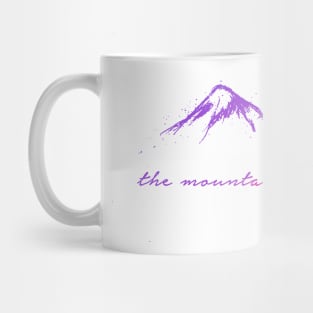 'The Mountains Are Calling' Design Mug
